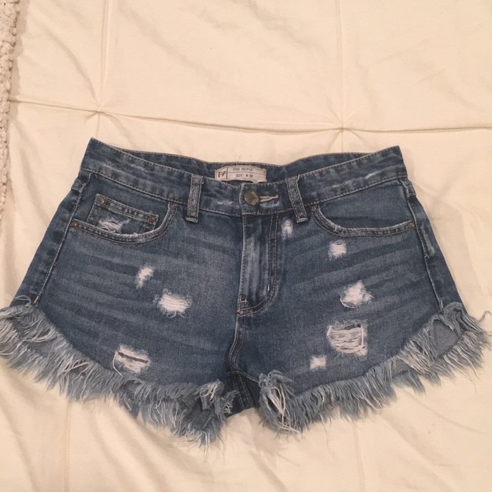 High rise shorts